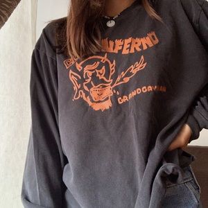 Brandy Melville Limited Edition Club Inferno Top